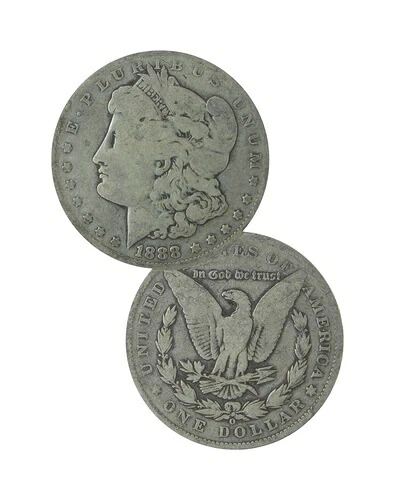 米国モルガン銀貨 1878 - 1904 (20枚セット) 90% コイン AG / G 状態｜WORLD RESOURCE【KING店】