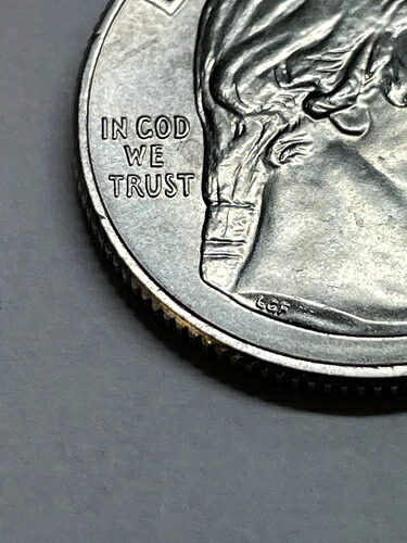 エラー - 2023 P - ジョヴィタ・イダール クォーターエラーコイン「IN COD WE TRUST」レア｜WORLD RESOURCE【KING店】