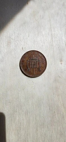 1971年エリザベス2世の新しいペニー