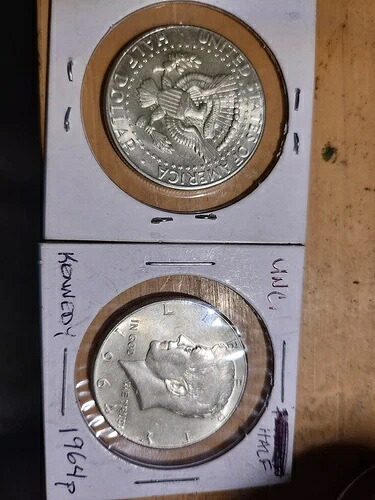 1964年 プルーフ ケネディ ハーフダラー 50セント アクセントヘア NGC PF 未鑑定