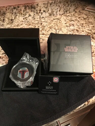 スター・ウォーズ 2020 ボバ・フェット カラーライズ UHR シルバープルーフ 2オンス。限定250個。#205 274,725円