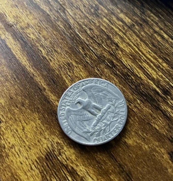 1965年 リバティ・ワシントン 米国 25セント硬貨 3枚 ミントマークなし 状態良好