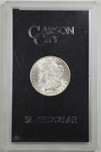 1880-CC $1 GSA モルガン銀貨 未流通 #11622 箱・保証書付き｜WORLD RESOURCE【KING店】