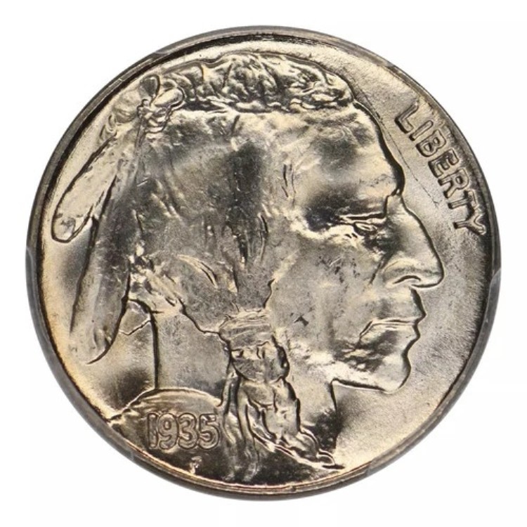 1935-S バッファローニッケル PCGS MS-66+ CAC｜WORLD RESOURCE【KING店】