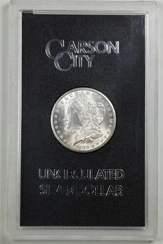 1880-CC $1 GSA モルガン銀貨 未流通 #11620 箱・保証書付き|WORLD RESOURCE【KING店】