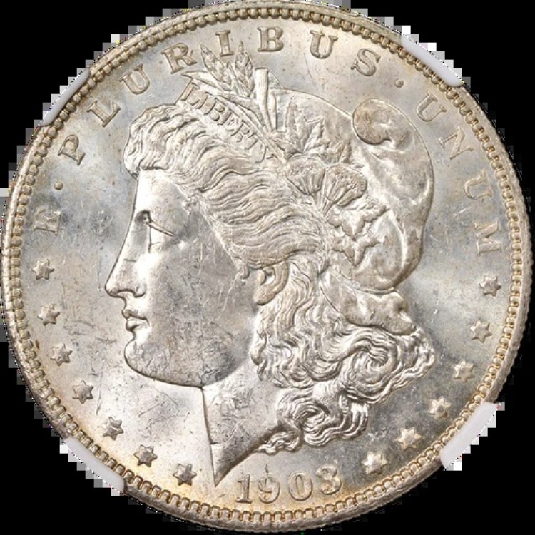 1903-O モルガン銀貨 NGC MS62 美しい外観、美しい刻印｜WORLD RESOURCE【KING店】 306,900円