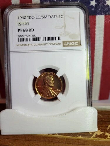 1960年リンカーン「LG/LG/SM デイト」(FS-103)***トリプルダイ表面*** NGC PF 68 RD|WORLD RESOURCE【KING店】