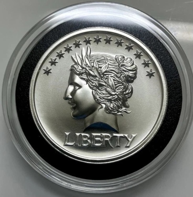 インタリオミント セントゴーデンス 1セントコイン トリビュート - 2トロイオンス - 39mm カプセル入り