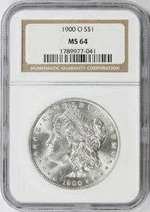 1900-O 1ドル モルガン・ダラー NGC MS64 58,685円