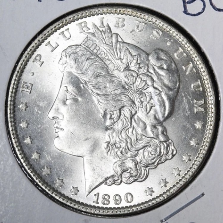 1890年 モルガン銀貨 BU *未流通* MS E223 YIMM