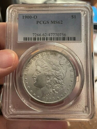 1900年 O モルガン シルバー ダラー PCGS MS62 90% シルバー コイン