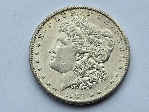 1889-S モルガン銀貨 約未使用+ 71016