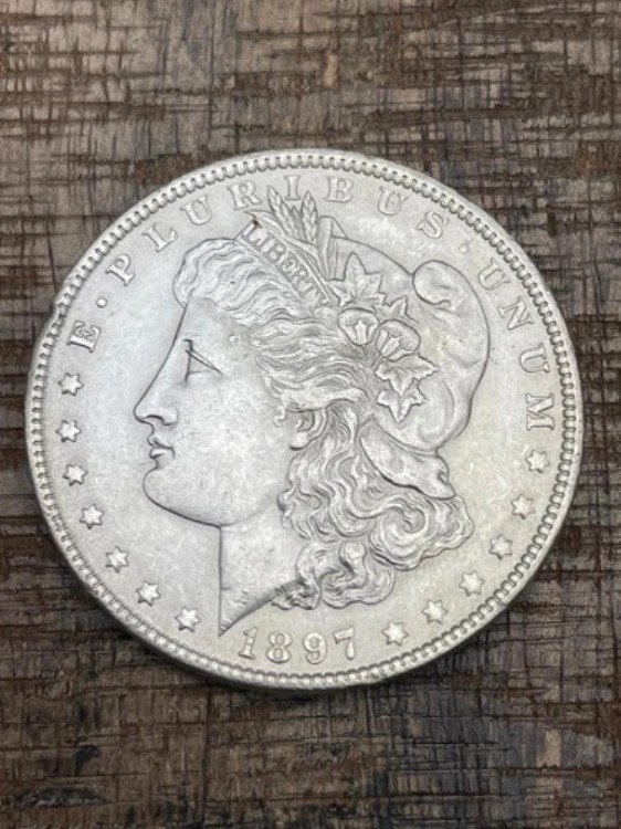 1897年 1ドル モルガン銀貨 80,465円