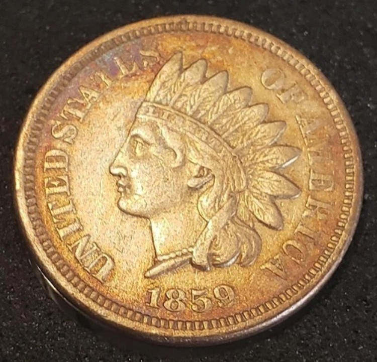 1859年インディアンヘッドペニー - ナイスコイン