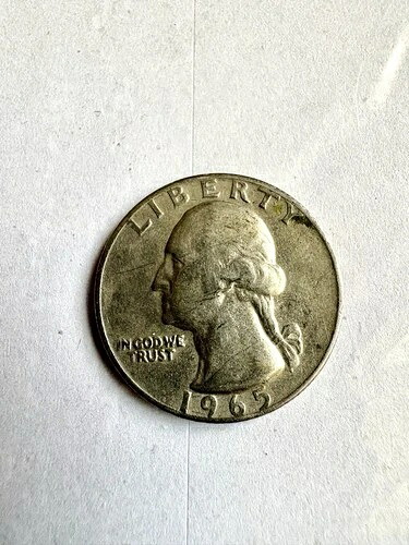 1965年ワシントンクォーター流通