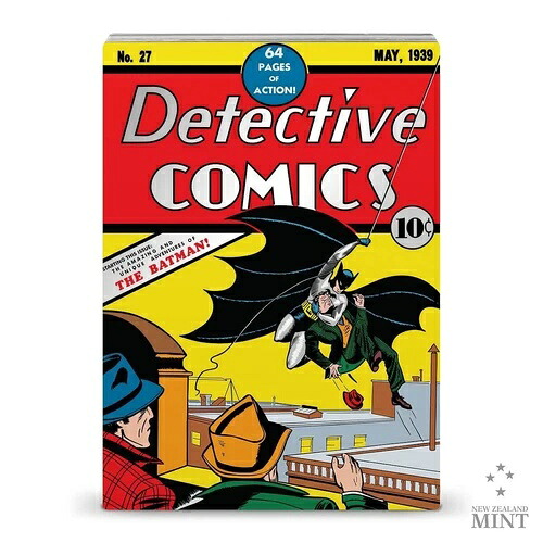 2023年 ニウエ DC 探偵コミックス #27 COMIX 1オンス シルバー カラー化プルーフコイン