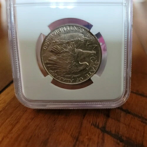 1921年アラバマ 2X2 シルバーハーフドル NGC MS65+ PQ