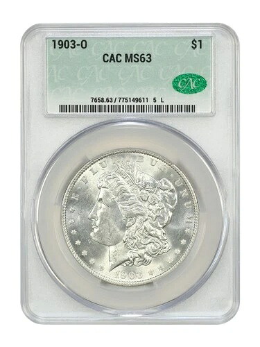 1903-O $1 CACG MS63 - モルガン・ダラー - 低鋳造年