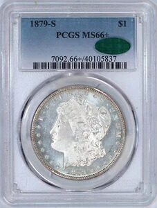 1879-S モーガン銀貨 | PCGS MS66+ CAC | プレミアム品質 ジェム モーガン | 67!?