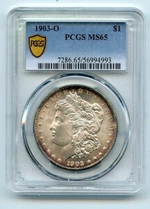 1903-O $1 PCGS MS65 シルバー モルガン ダラー - GC359