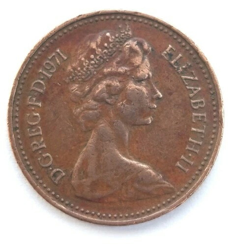 楽天市場】イギリス貨幣 1ペニー 青銅貨 年代ランダム エリザベス女王