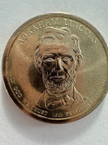 エイブラハム・リンカーン大統領記念ドル硬貨 1861-1865 流通｜WORLD RESOURCE【KING店】