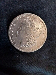 1892-CC 1ドル モーガン シルバー ダラー ? VF 詳細 ? 非常にきれいなコイン 希少 ?信頼済み?