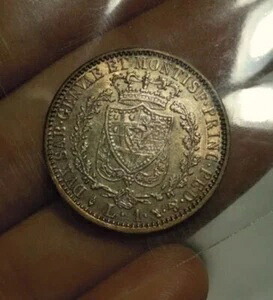 1リラ 1828年 トリノ カルロ・フェリーチェ 未流通 パティーナ エクセプショナル