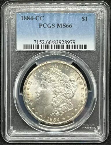 1884-CC $1 PCGS MS66
