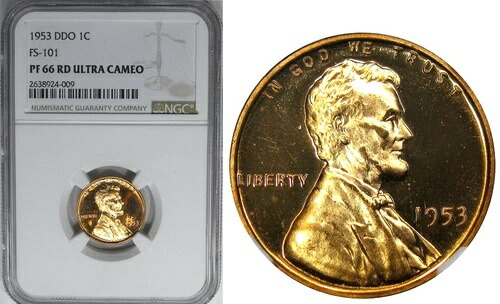 1953 1C NGC PF66RD UCAM \