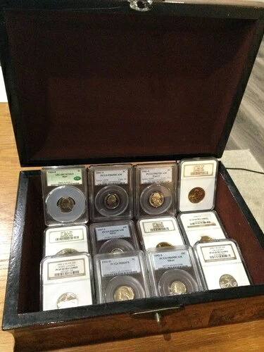 価値あるPCGS、NGC、CACの古いアメリカのコインセット - 多数の銀貨、MS66、フルステップ|WORLD RESOURCE【KING店】