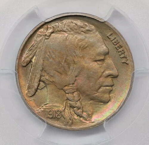 1918年 バッファローニッケル PCGS MS65|WORLD RESOURCE【KING店】