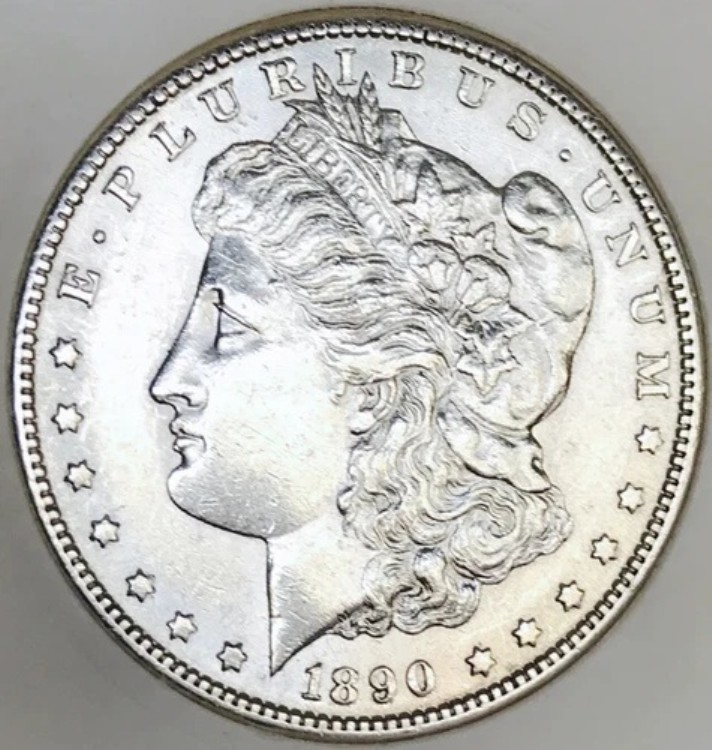 ??1890年 P ゴージャスなコイン??希少 P ミント??ソリッドピース??必見のコイン?? 422,235円
