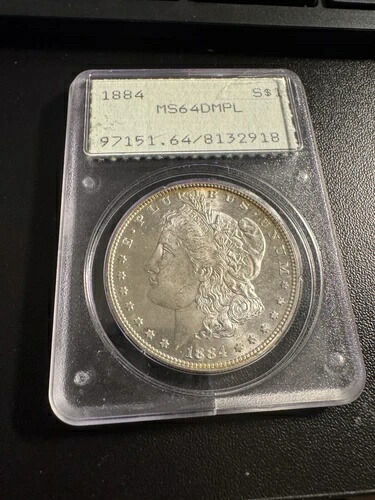 1884 MS-64 DMPL PCGS ラトラー