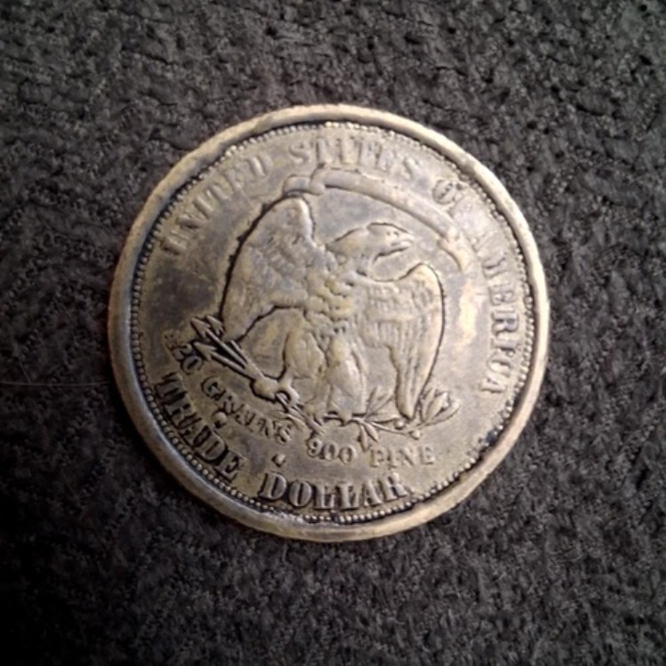 1876年貿易ドル、オリジナルコレクションから新品 ロット番号6572｜WORLD RESOURCE【KING店】