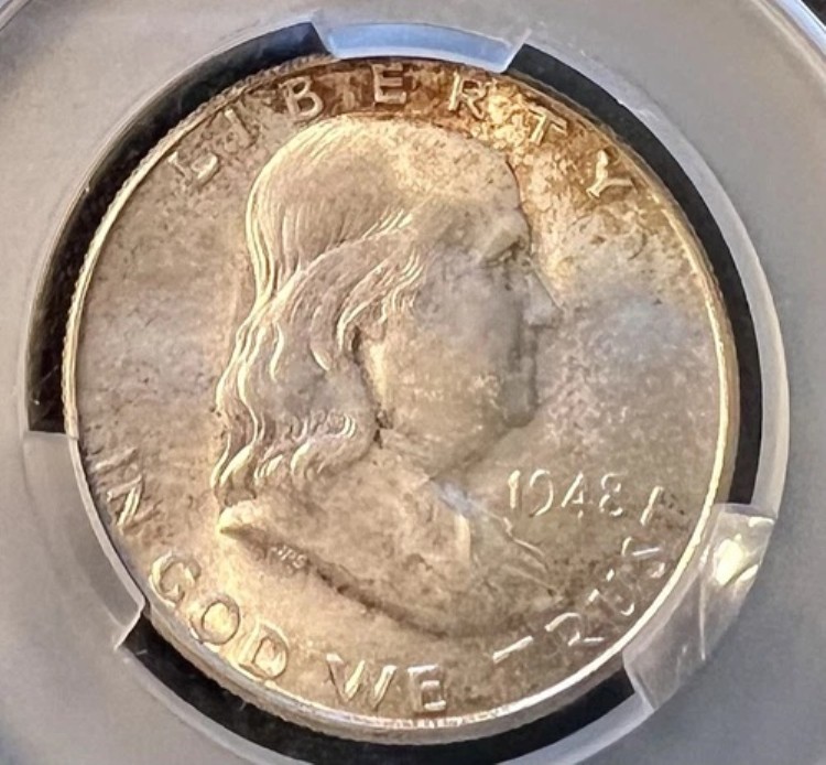 1948年フランクリンハーフダラー MS66+ FBL CAC ナイストナー｜WORLD RESOURCE【KING店】