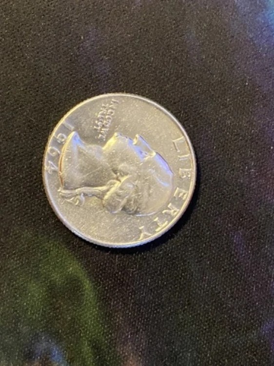 楽天市場】【銀貨】アメリカ ワシントン 1/4ドル(25セント)銀貨 1964年