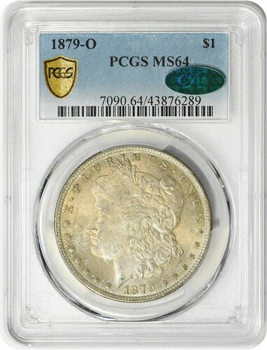 1879-O モルガン銀貨 MS64 PCGS (CAC)
