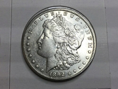 1892-CC モルガン・ダラー ほぼ未使用プラス