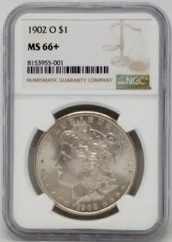 1902-O モルガン銀貨 - NGC MS 66+ グレード 442,035円