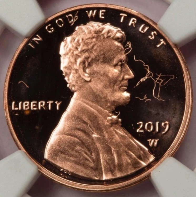 2019 W NGC PF69RD メジャーストライクスルーマルチスレッドシールドセントミントエラー WOW 1,001,000円