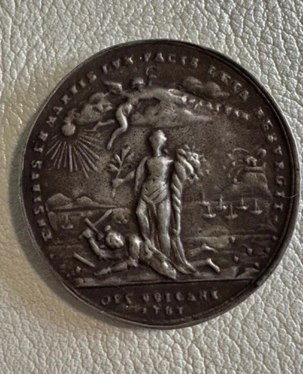 1783年 パリ条約銀メダル 400,400円