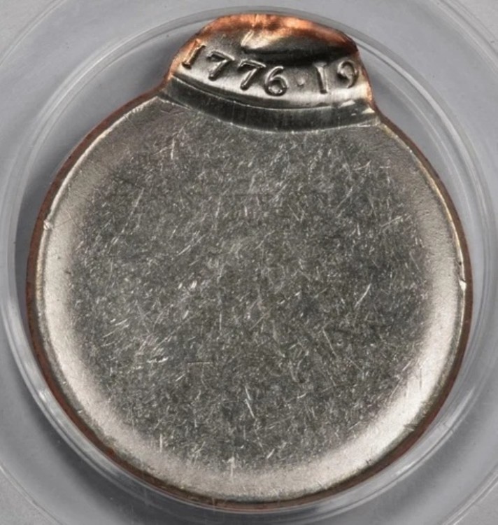 1776年（1976年）PCGS MS65 オフセンターミラーブロッケージ バイセンテニアル クォーター ミントエラー