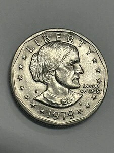 1979-S SBA$1 スーザン B. アンソニー ドル