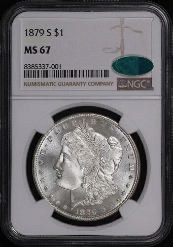 1879-S モルガン・ダラー NGC MS-67 CAC｜WORLD RESOURCE【KING店】