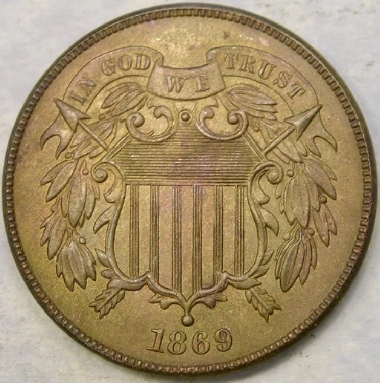1869/18 2セント硬貨 非常に希少 FS-301 MPD?RPD GEM++ PCGS/NGC POP@19 合計
