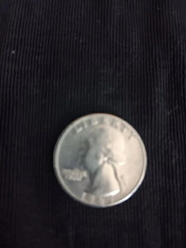 1967年 25セント硬貨 アメリカ合衆国 ミントマークなし リバティコイン