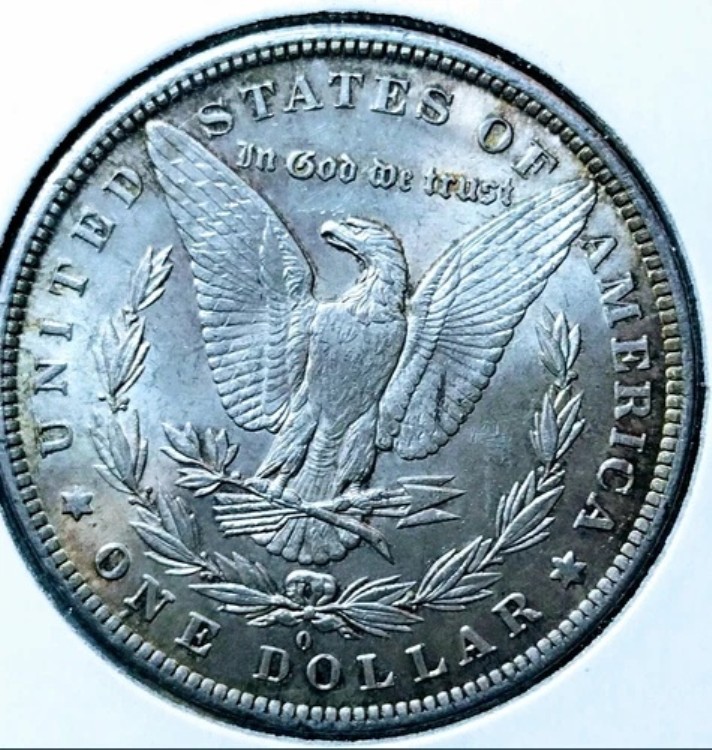 1884-O モーガン銀貨 ~ 非常に美しい古色! 未流通の高品位! ????