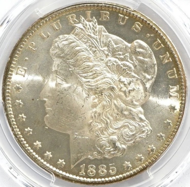 1885年CCモルガンダラーPCGS MS-64｜WORLD RESOURCE【KING店】