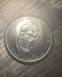 1841年ウィリアム・ヘンリー・ハリソンコイン
